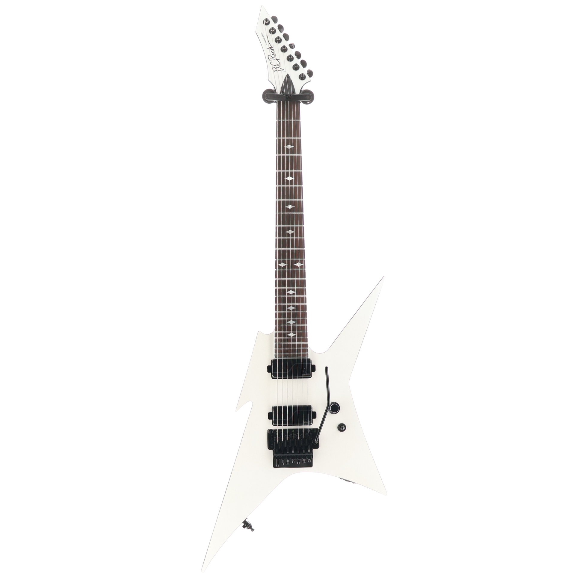 BC Rich Ironbird Extreme MK2, 7 string with Floyd Rose - Glitter White, Plays Great (AA6) (40145) (40145)