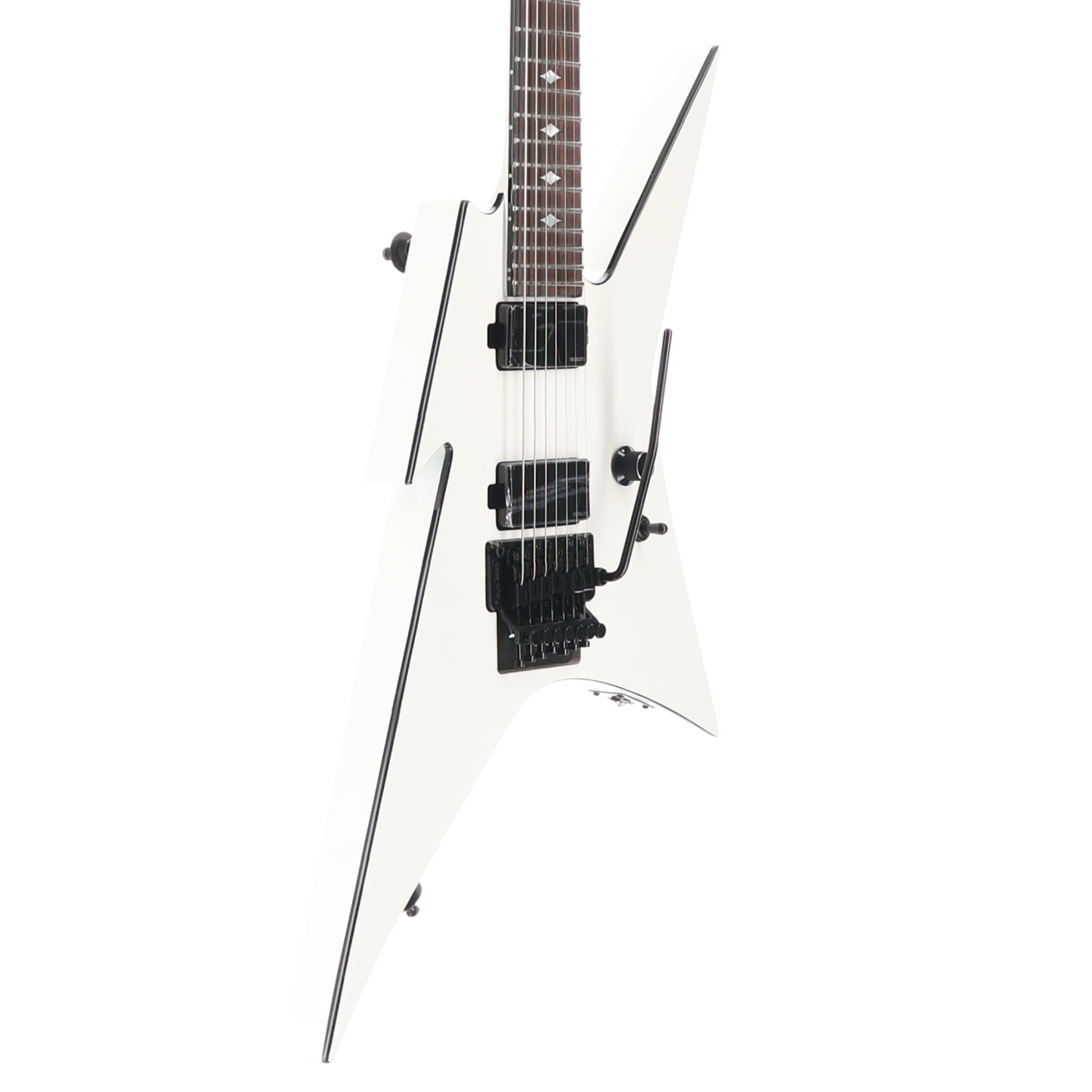 BC Rich Ironbird Extreme MK2, 7 string with Floyd Rose - Glitter White (SR) (40134)