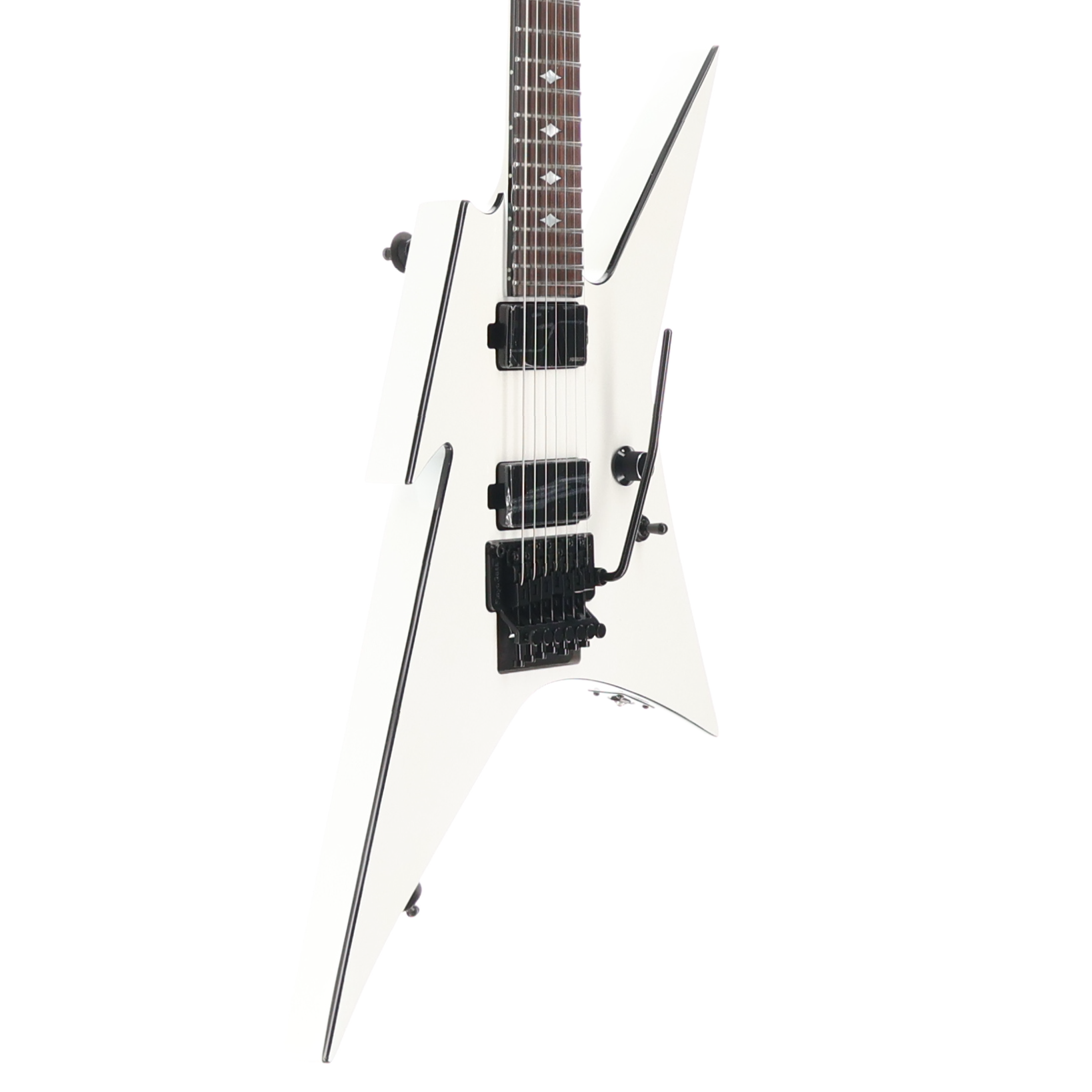 BC Rich Ironbird Extreme MK2, 7 string with Floyd Rose - Glitter White (SR) (40134)