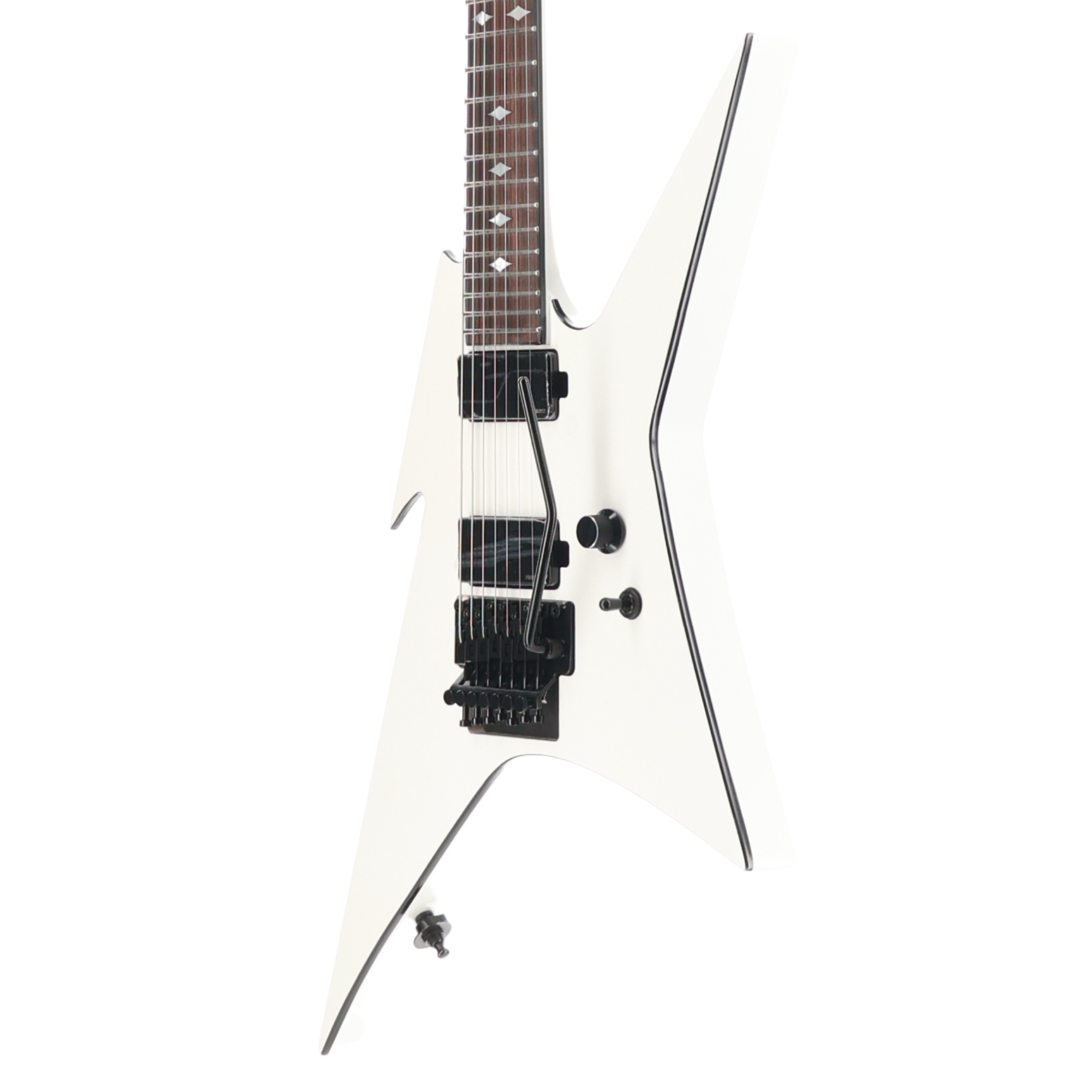 BC Rich Ironbird Extreme MK2, 7 string with Floyd Rose - Glitter White (SR) (40134)