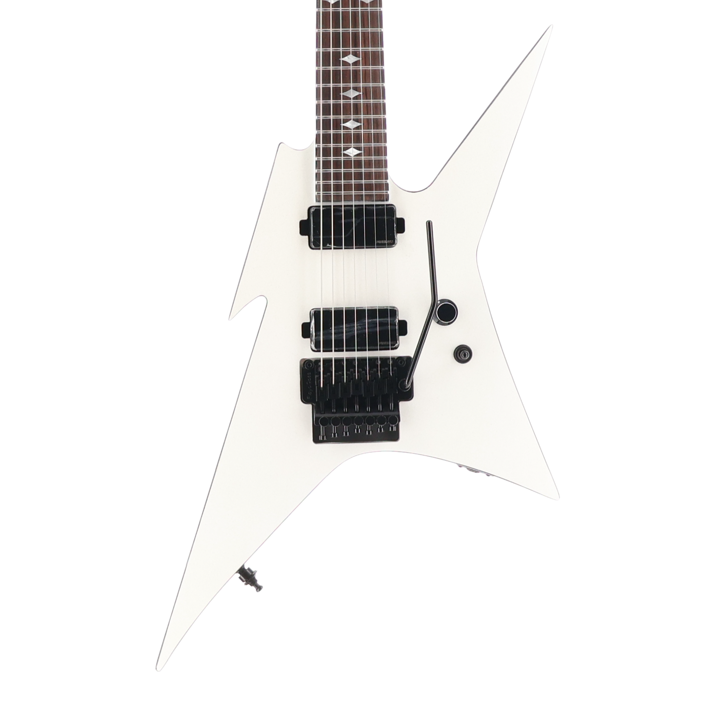 BC Rich Ironbird Extreme MK2, 7 string with Floyd Rose - Glitter White (SR) (40134)