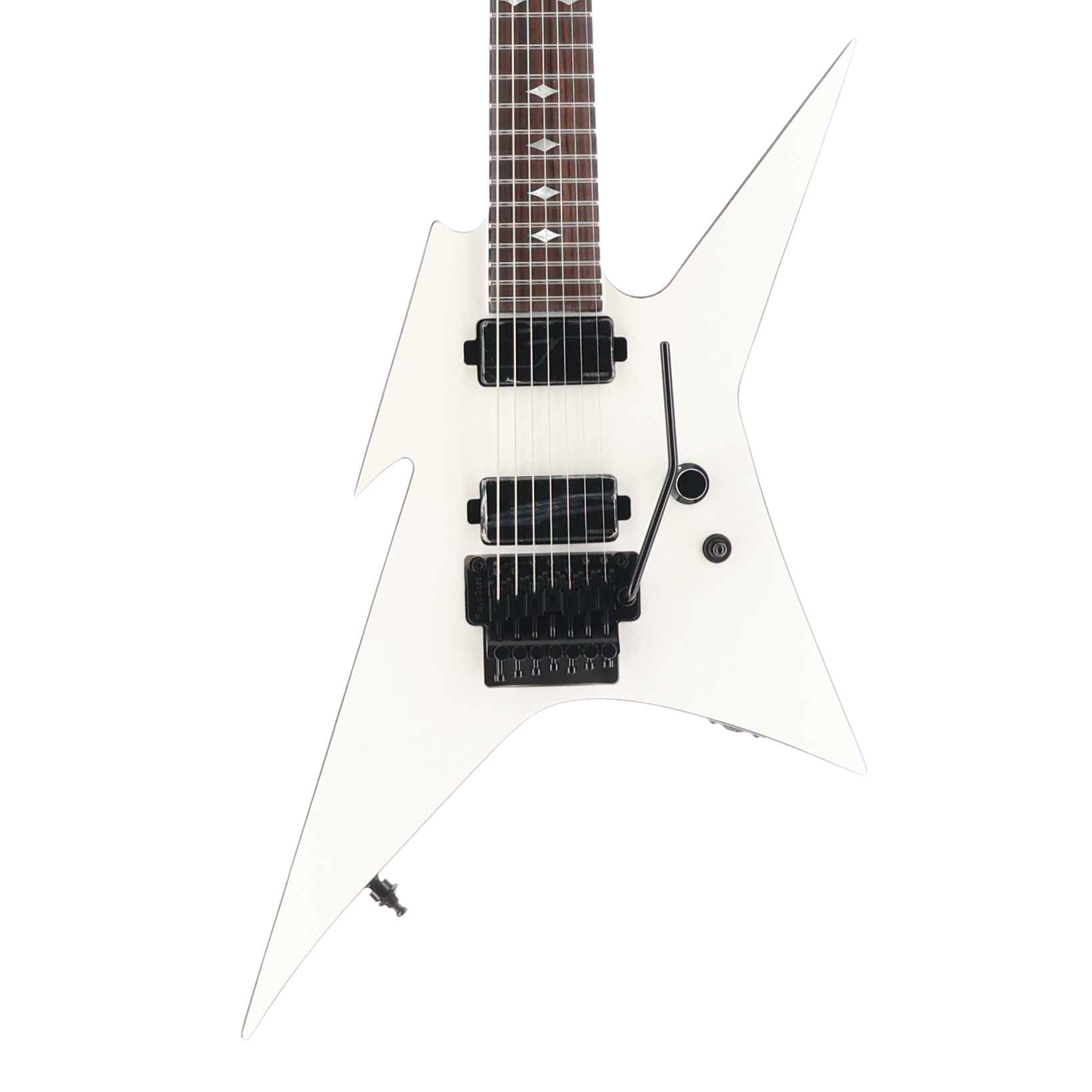 BC Rich Ironbird Extreme MK2, 7 string with Floyd Rose - Glitter White (SR) (40134)