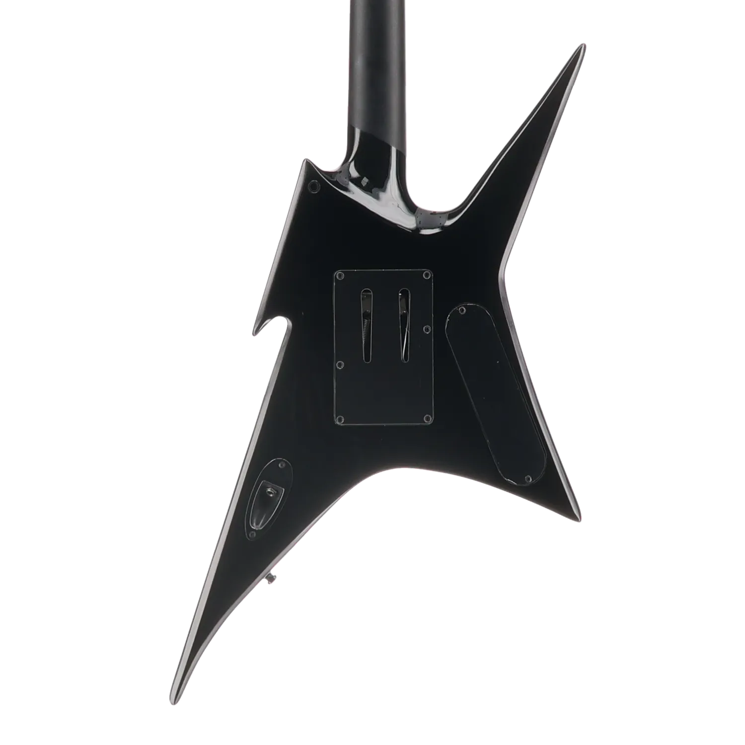 BC Rich Ironbird Prophecy MK2 with Nyatoh Body, Maple Neck, Ebony Fingerboard, 1 Humbucking Pickup, and Floyd Rose Tremolo, Left Handed - Black Pearl (A4) (60003)