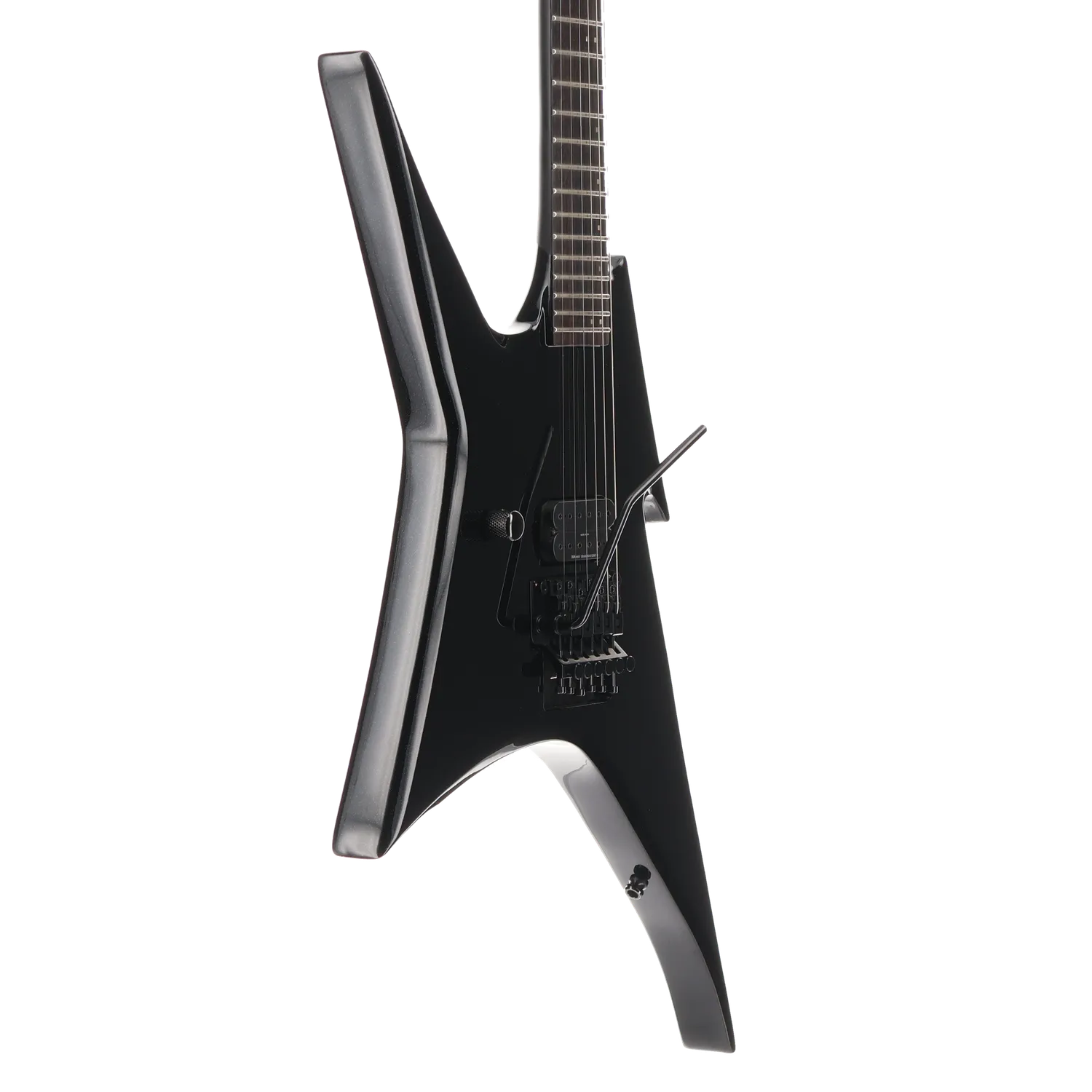 BC Rich Ironbird Prophecy MK2 with Nyatoh Body, Maple Neck, Ebony Fingerboard, 1 Humbucking Pickup, and Floyd Rose Tremolo, Left Handed - Black Pearl (A4) (60003)