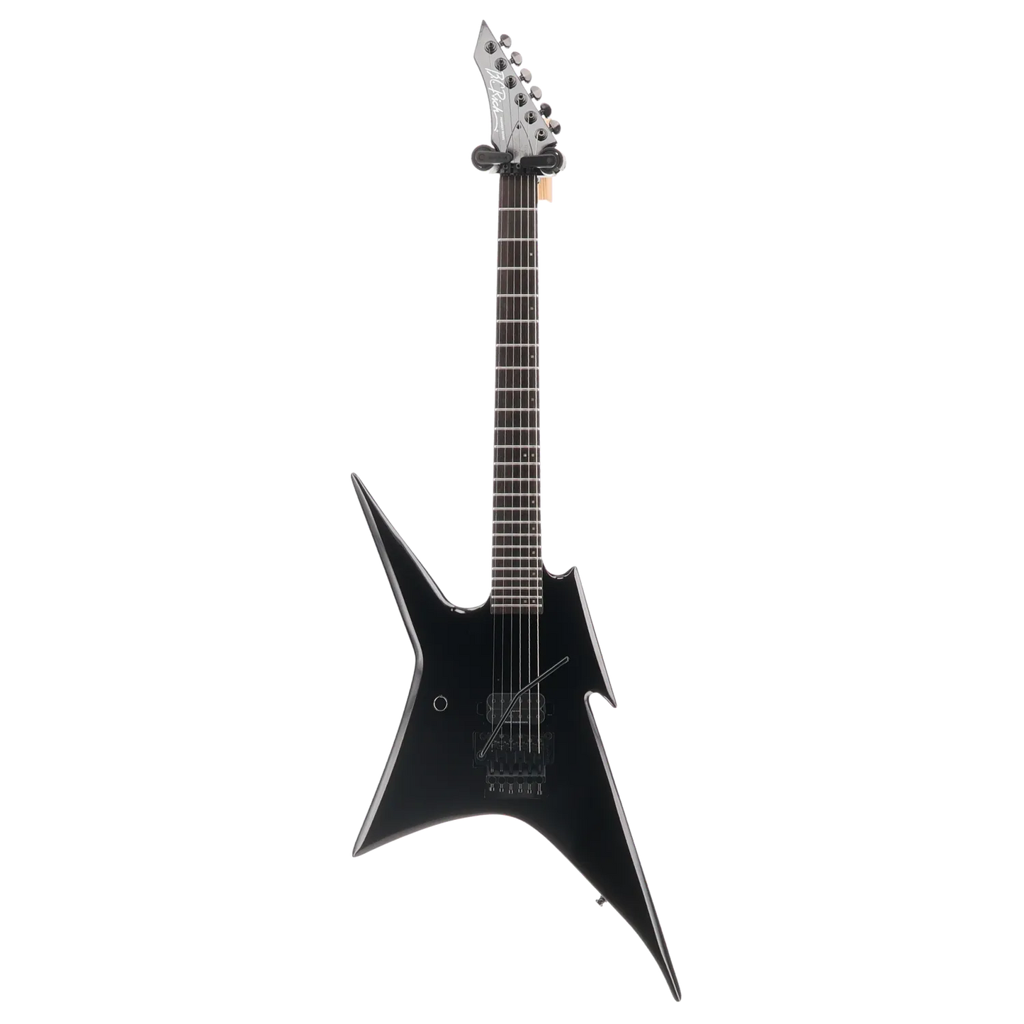 BC Rich Ironbird Prophecy MK2 with Nyatoh Body, Maple Neck, Ebony Fingerboard, 1 Humbucking Pickup, and Floyd Rose Tremolo, Left Handed - Black Pearl (A4) (60003)