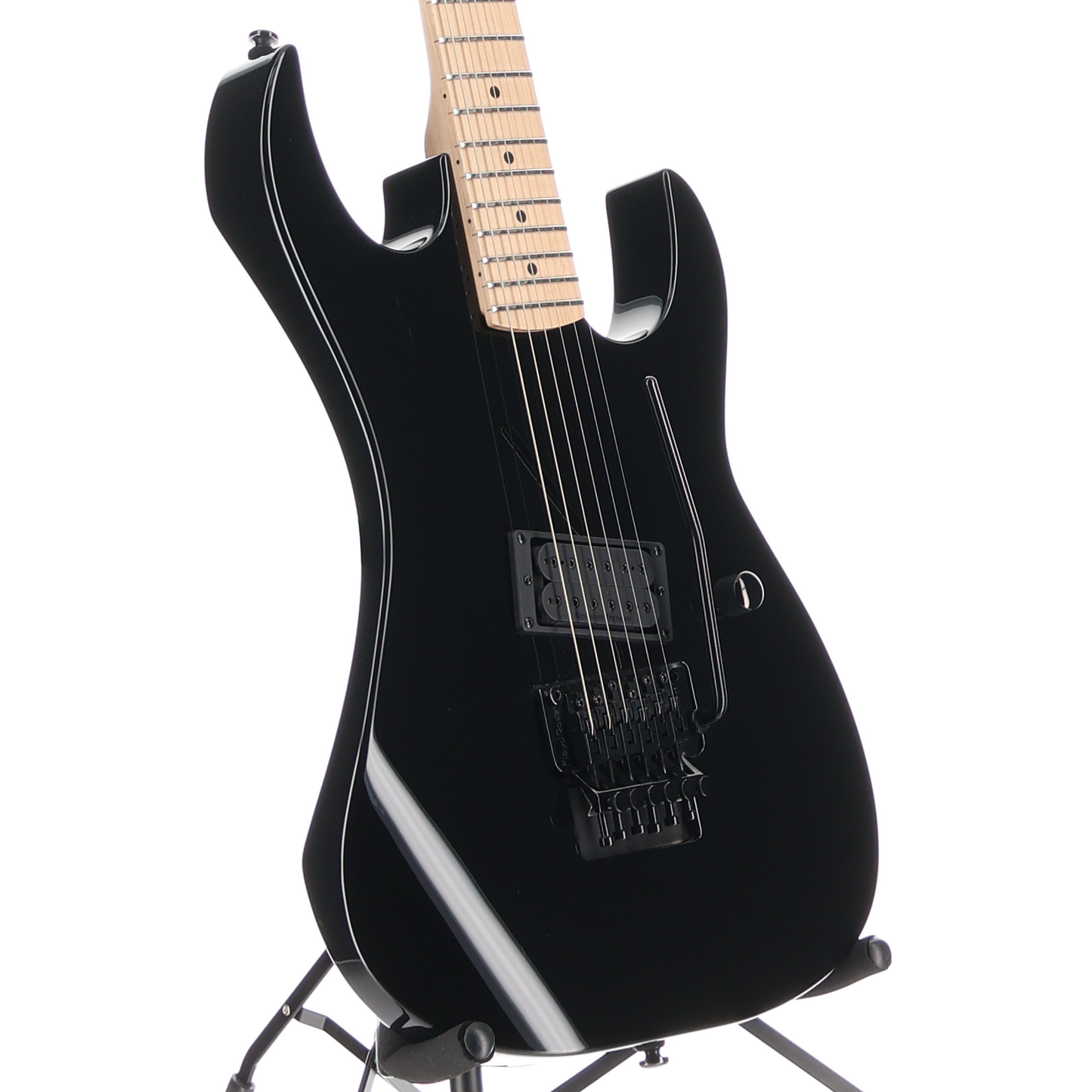 BC Rich Legacy Gunslinger Retro II with Floyd Rose - Black, Plays Great (I11) (50804)