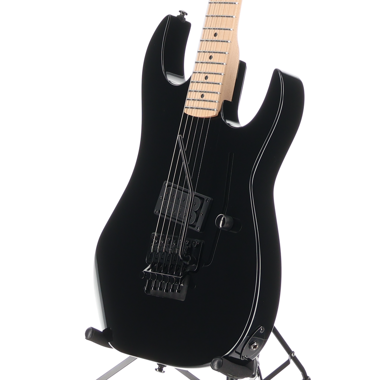 BC Rich Legacy Gunslinger Retro II with Floyd Rose - Black, Plays Great (I11) (50804)