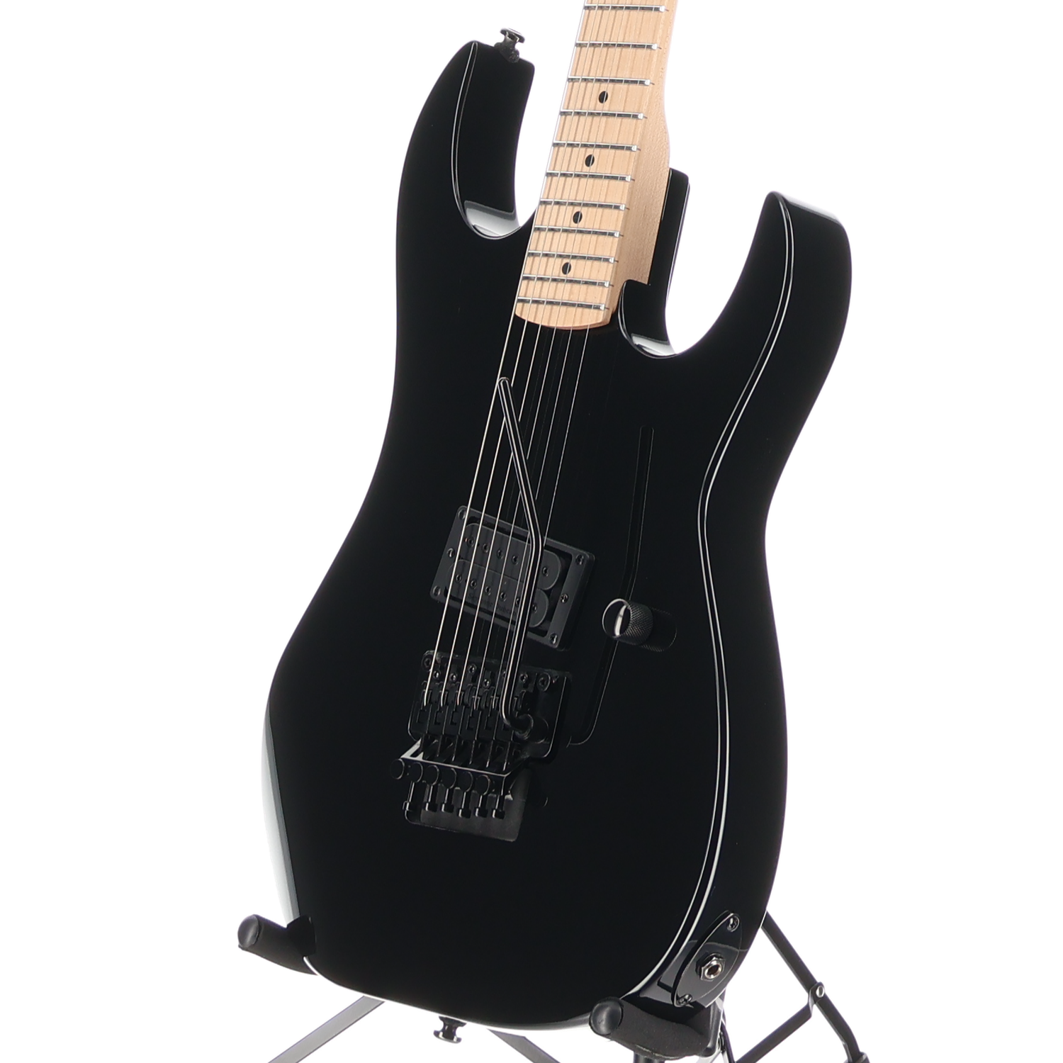 BC Rich Legacy Gunslinger Retro II with Floyd Rose - Black, Plays Great (I11) (50804)
