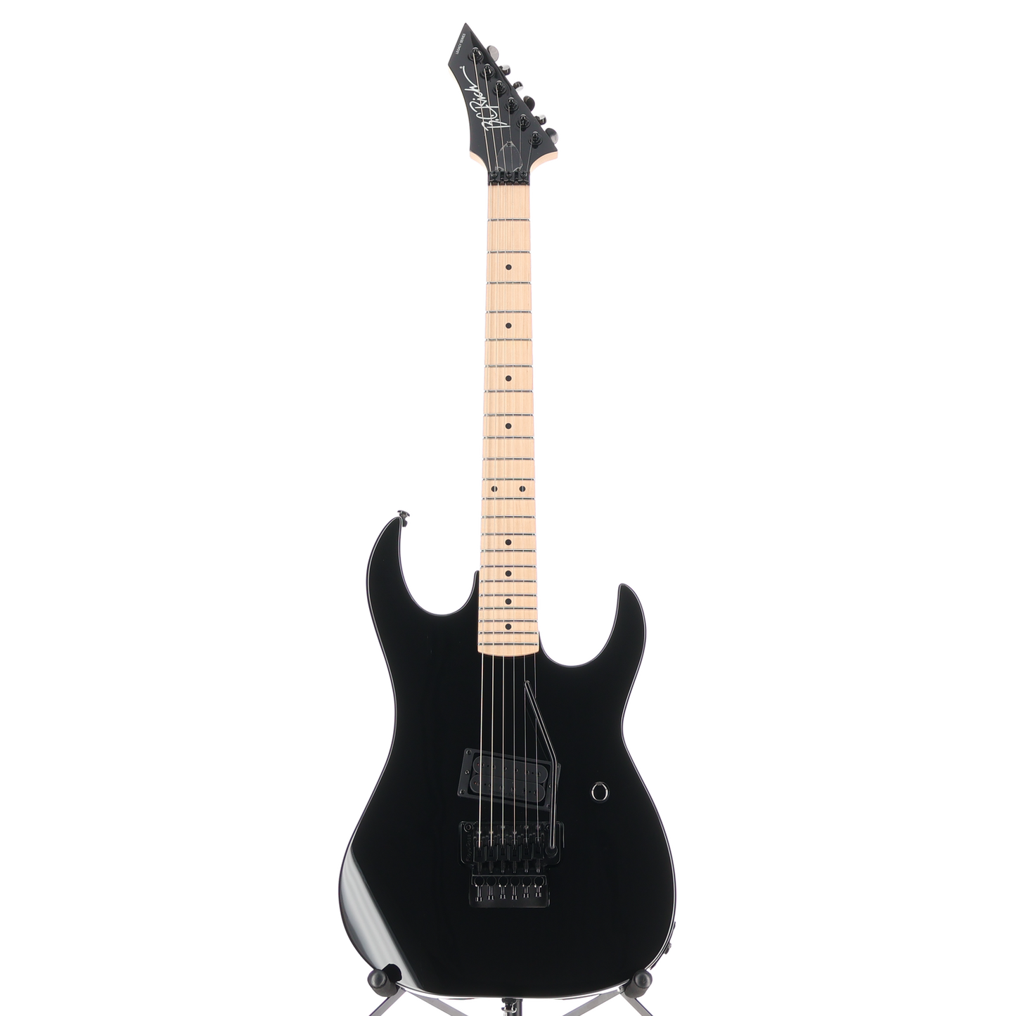BC Rich Legacy Gunslinger Retro II with Floyd Rose - Black, Plays Great (I11) (50804)