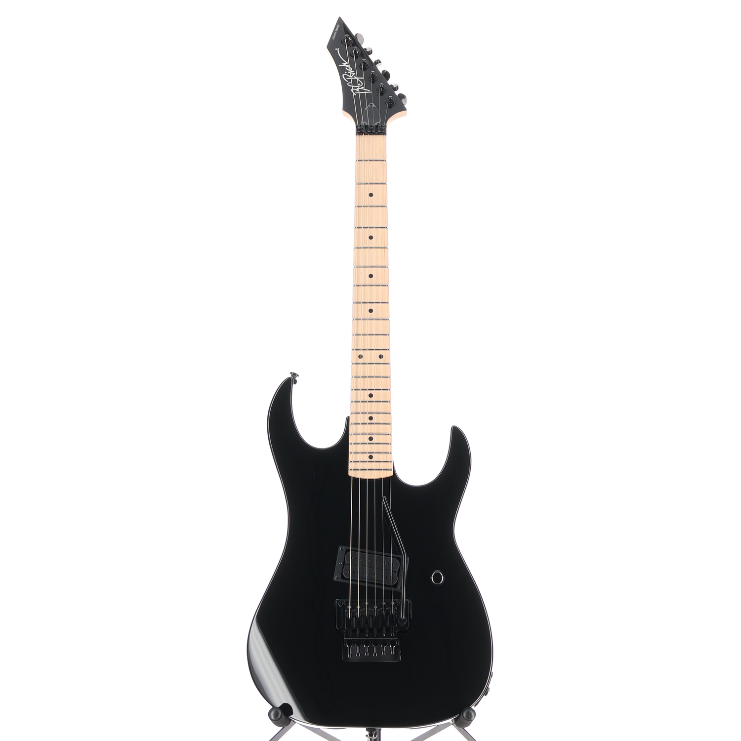BC Rich Legacy Gunslinger Retro II with Floyd Rose - Black, Plays Great (I11) (50804)