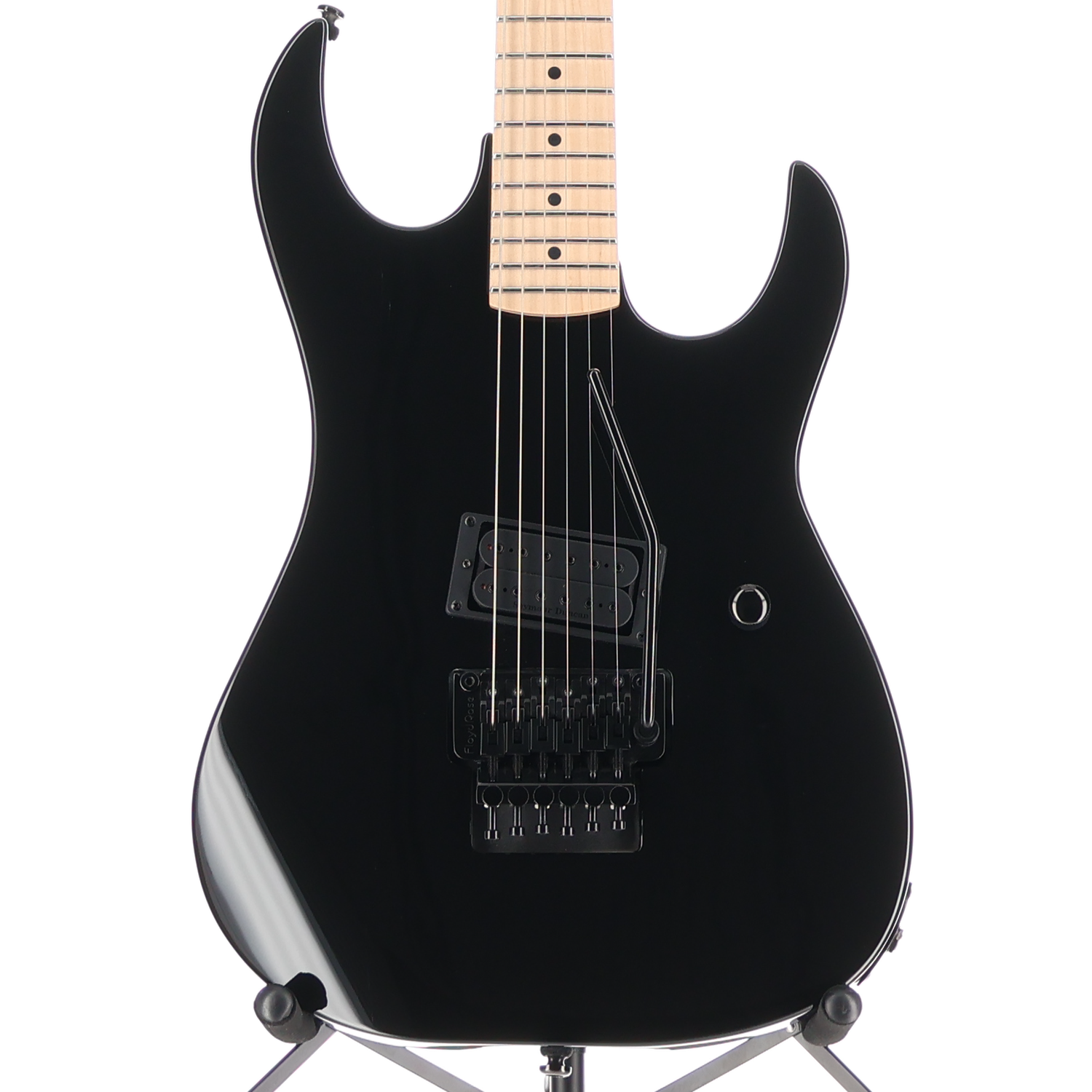 BC Rich Legacy Gunslinger Retro II with Floyd Rose - Black, Plays Great (I11) (50804)