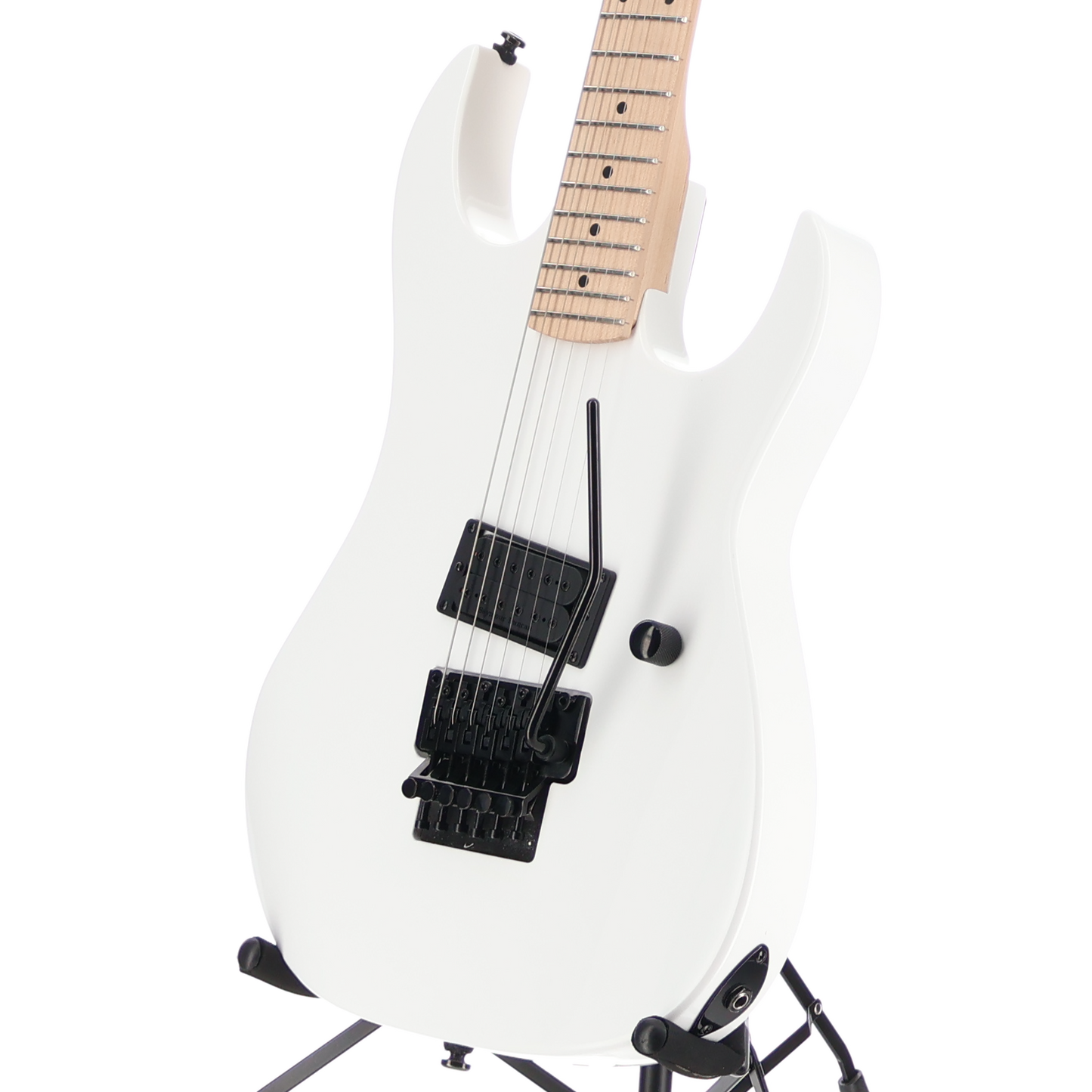 BC Rich Legacy Gunslinger Retro II with Floyd Rose - White, Stage Ready (SR) (50947)