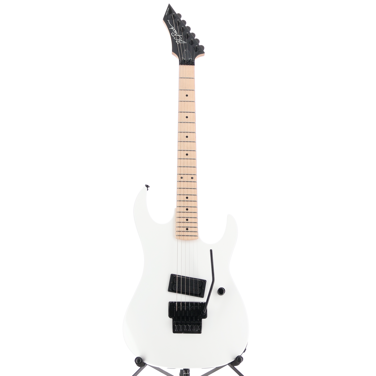 BC Rich Legacy Gunslinger Retro II with Floyd Rose - White, Stage Ready (SR) (50947)