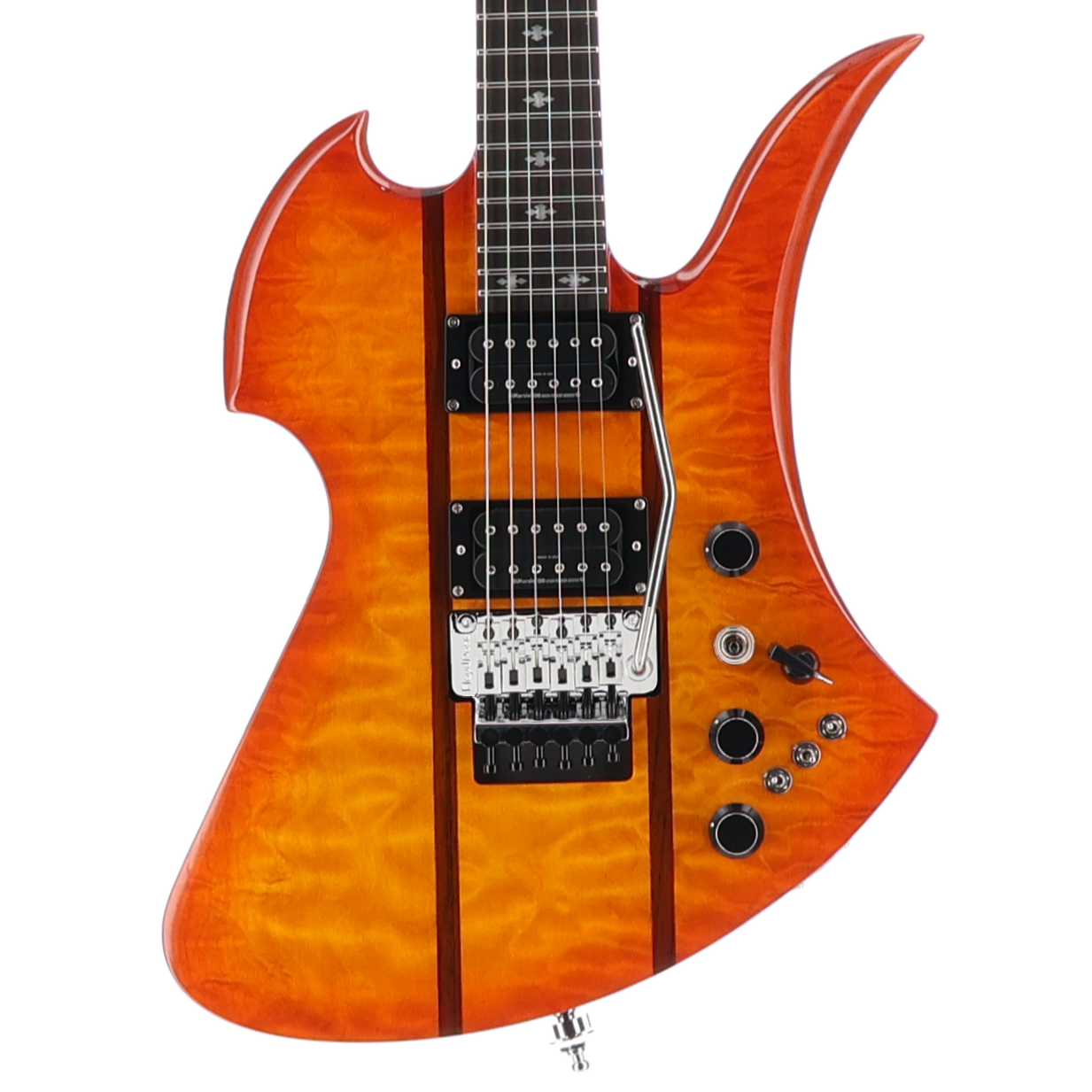 BC Rich Mockingbird Legacy ST - Trans Honey Burst, Premium Setup (V8)(60306) (60306)