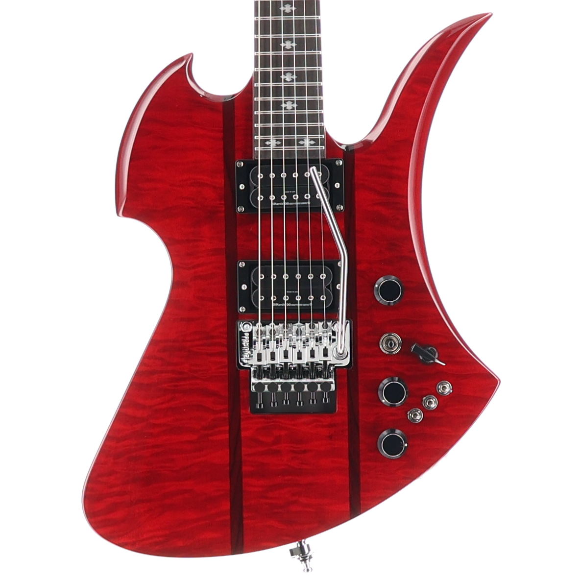 BC Rich Mockingbird Legacy ST - Transparent Red, Plays Great (BB6) (60313) (60313)