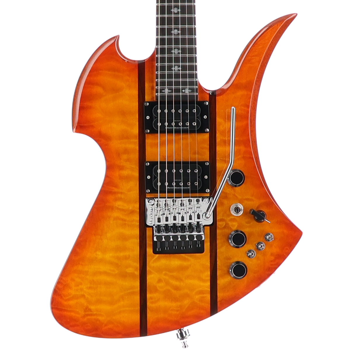 BC Rich Mockingbird Legacy ST with Floyd Rose, Tobacco Burst, Plays Great (Z7)(60305) (60305)