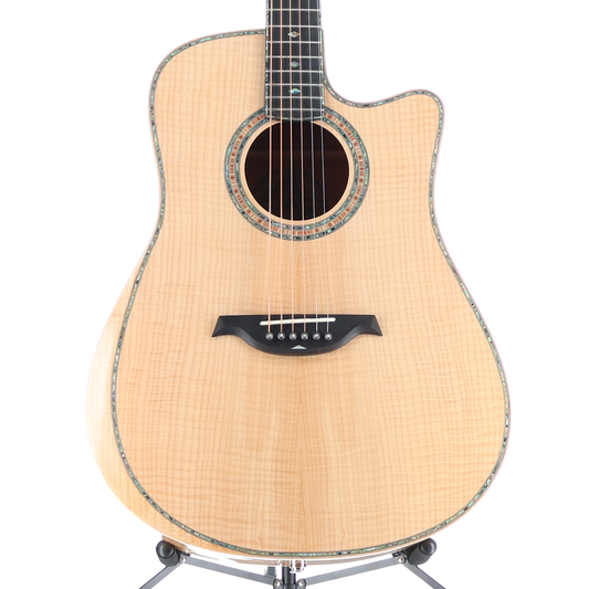 BC Rich Prophecy Series A/E Cutaway with Maple Top, Back and Sides, Flame Maple, Fully Tested (BB5) (00067)