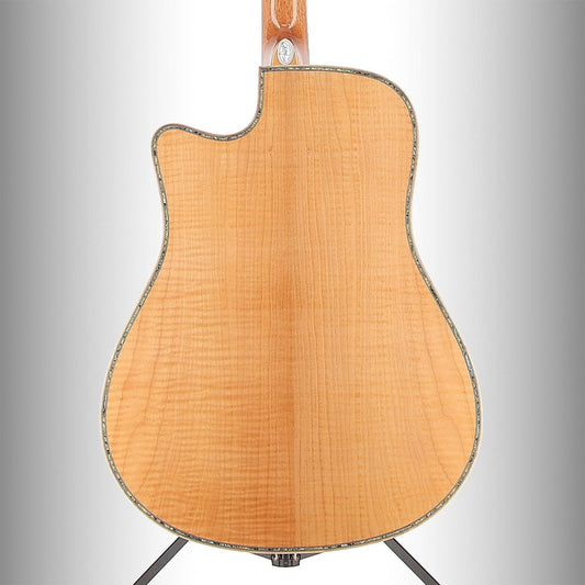 BC Rich Prophecy Series A/E Cutaway with Maple Top, Back and Sides, Flame Maple, Fully Tested (RC2) (00067)