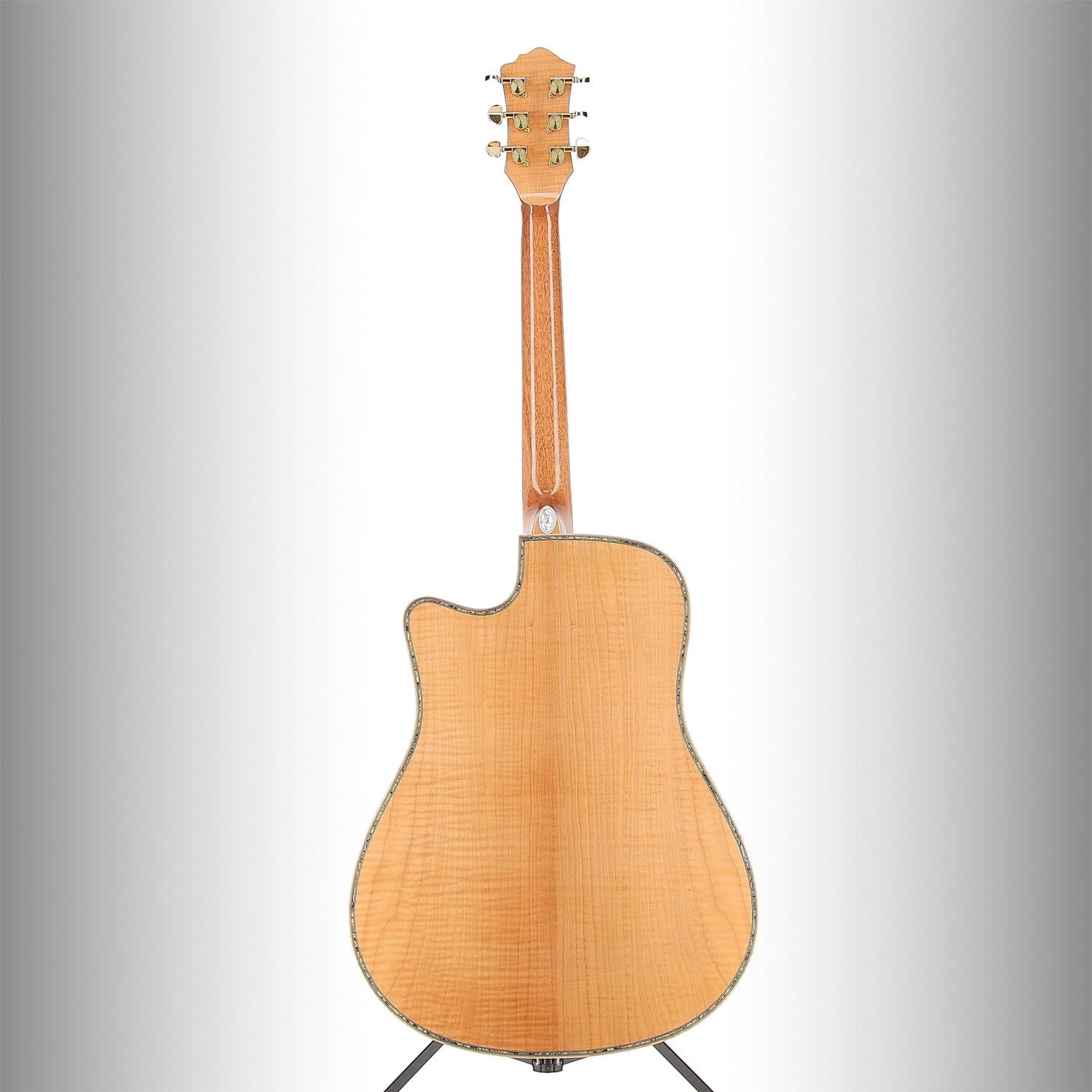 BC Rich Prophecy Series A/E Cutaway with Maple Top, Back and Sides, Flame Maple, Fully Tested (RC2) (00067)