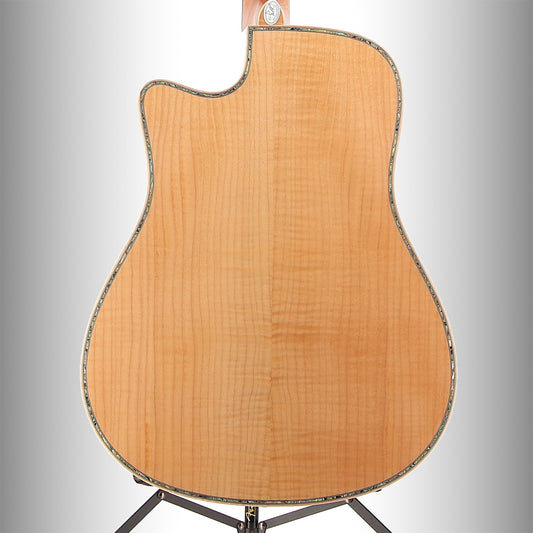 BC Rich Prophecy Series A/E Cutaway with Maple Top, Maple Back and Sides, Flame Maple, Plays Great (N8) (00059)
