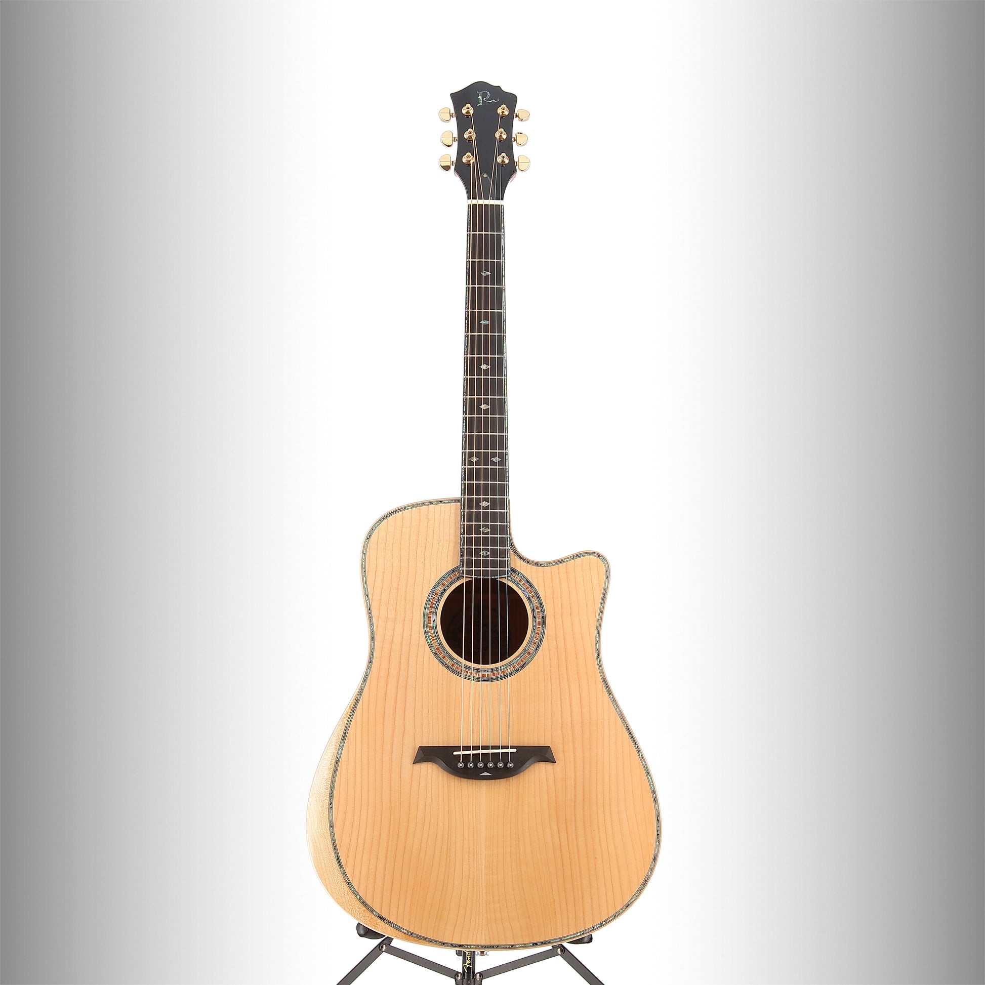 BC Rich Prophecy Series A/E Cutaway with Maple Top, Maple Back and Sides, Flame Maple, Plays Great (N8) (00059)