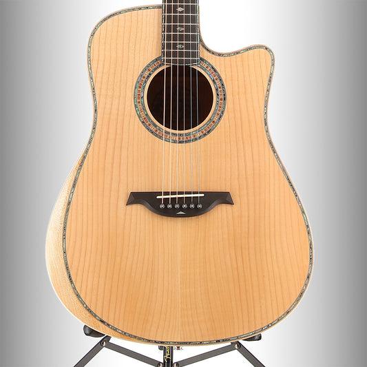 BC Rich Prophecy Series A/E Cutaway with Maple Top, Maple Back and Sides, Flame Maple, Plays Great (N8) (00059)