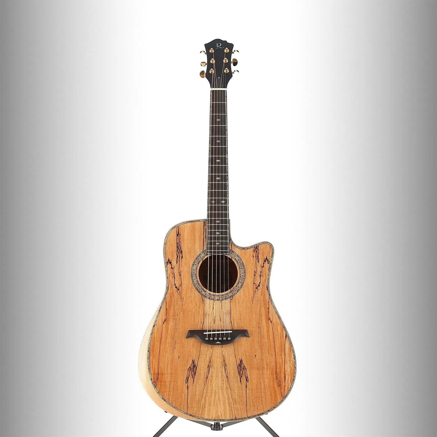 BC Rich Prophecy Series Cutaway Acoustic-Electric Guitar - Spalted Maple Top (ED11) (00054)