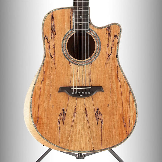BC Rich Prophecy Series Cutaway Acoustic-Electric Guitar - Spalted Maple Top (ED11) (00054)