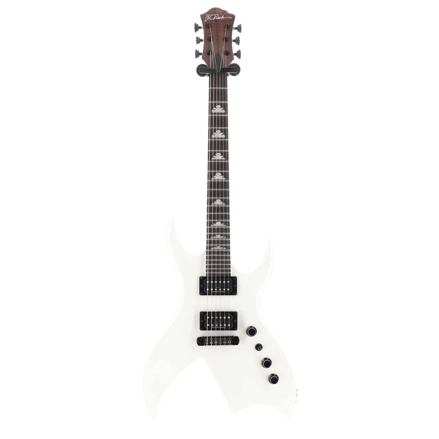 BC Rich Rich "B" Legacy 2023, Nyatoh Body, Pearl White, Dual Humbuckers, Professional Setup (SR) (40206)