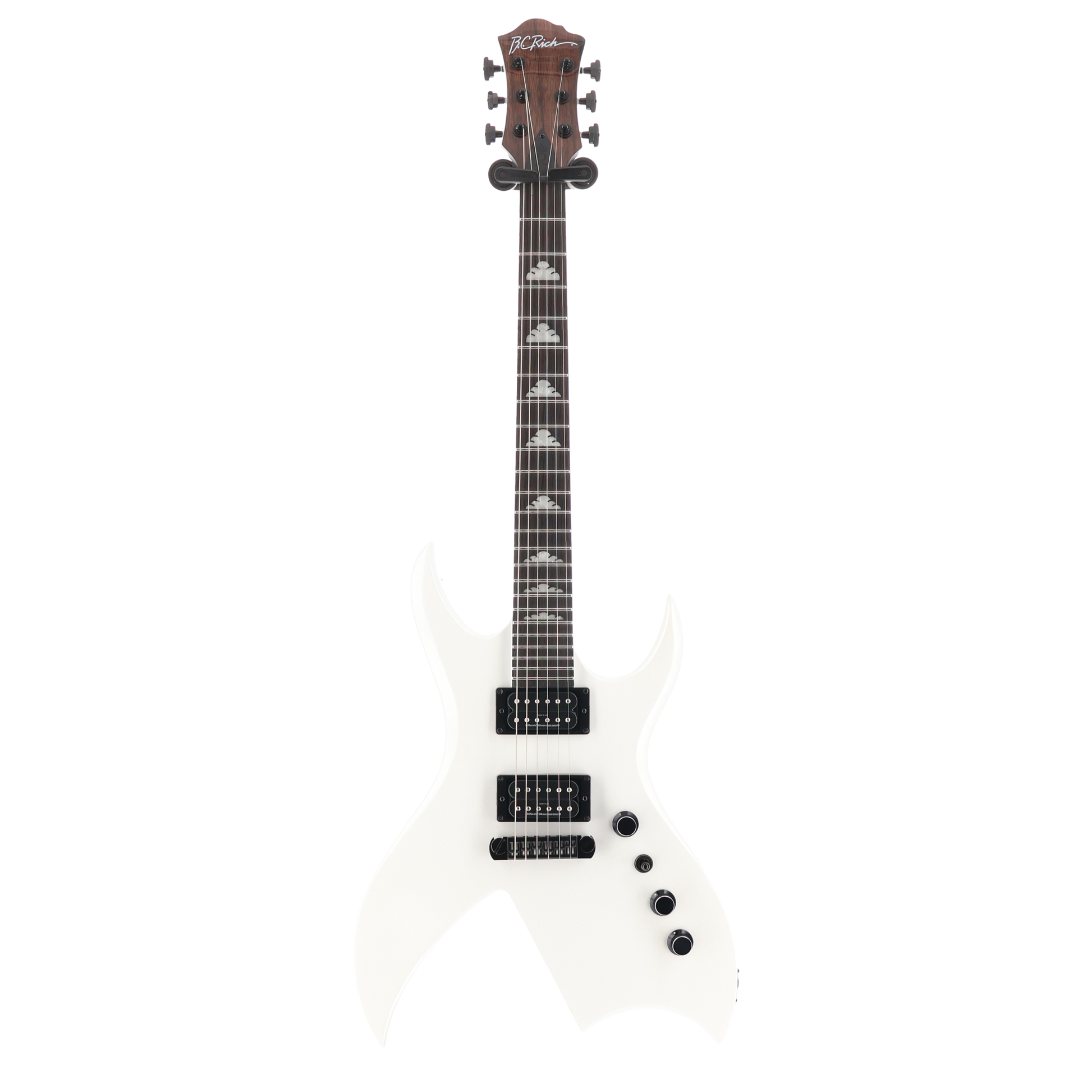 BC Rich Rich "B" Legacy 2023, Nyatoh Body, Pearl White, Dual Humbuckers, Professional Setup (SR) (40206)