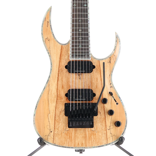 BC Rich Shredzilla 7 Prophecy Archtop Floyd Rose Spalted Maple (SR) (60259)
