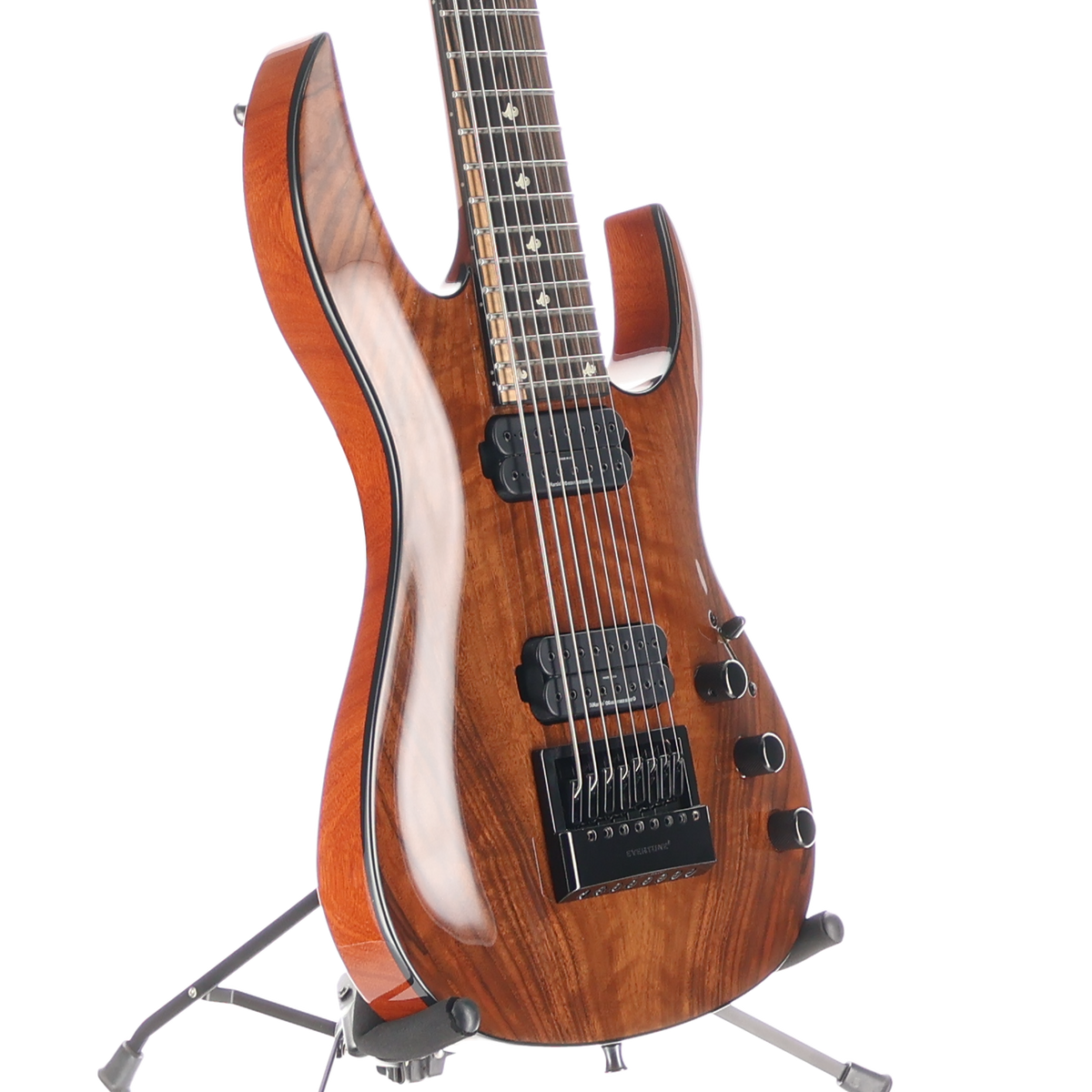 BC Rich Shredzilla 8 Prophecy Archtop with EverTune II - Walnut (G12) (40307)
