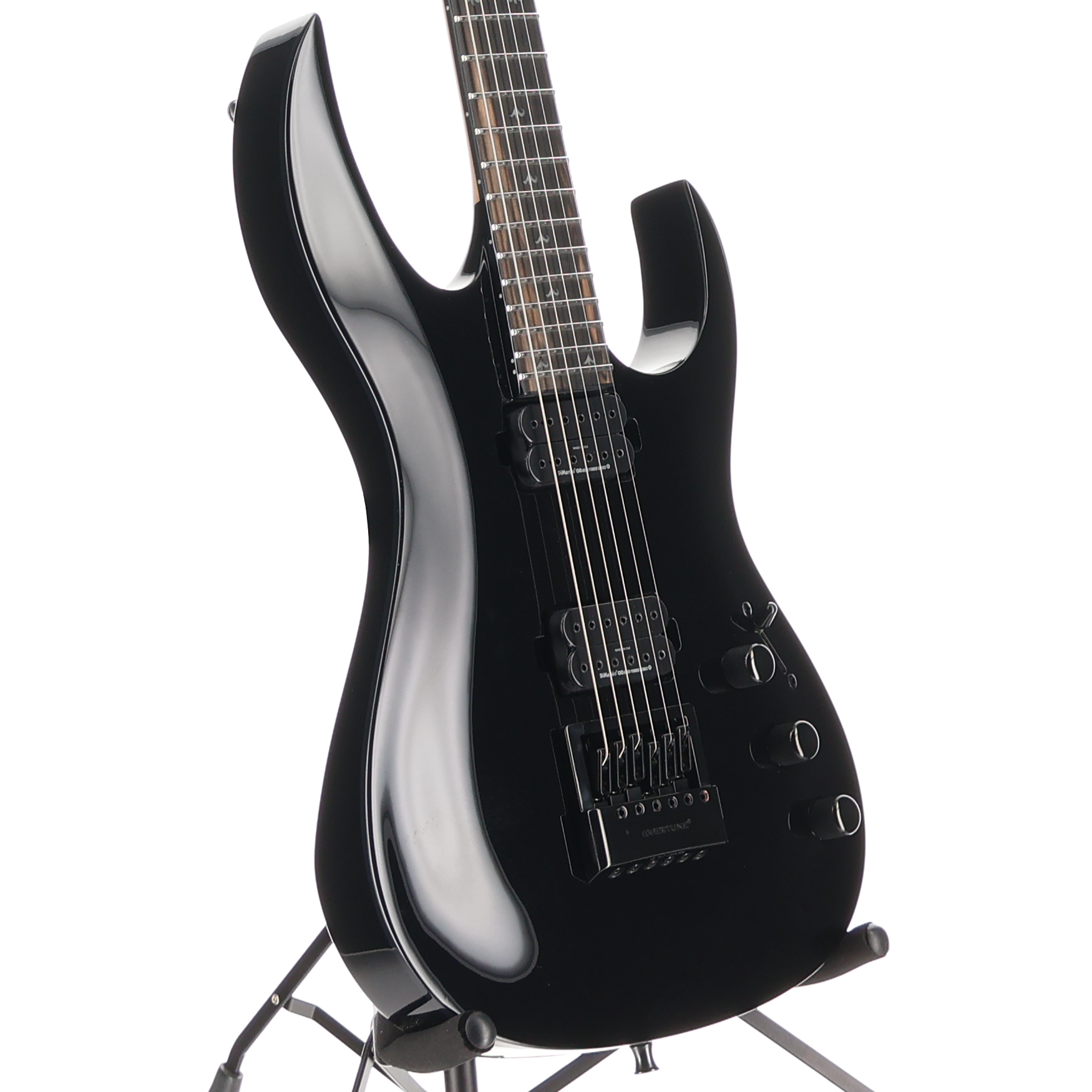 BC Rich Shredzilla Prophecy Archtop with EverTune - Gloss Black (BB8)(60361) (60361)