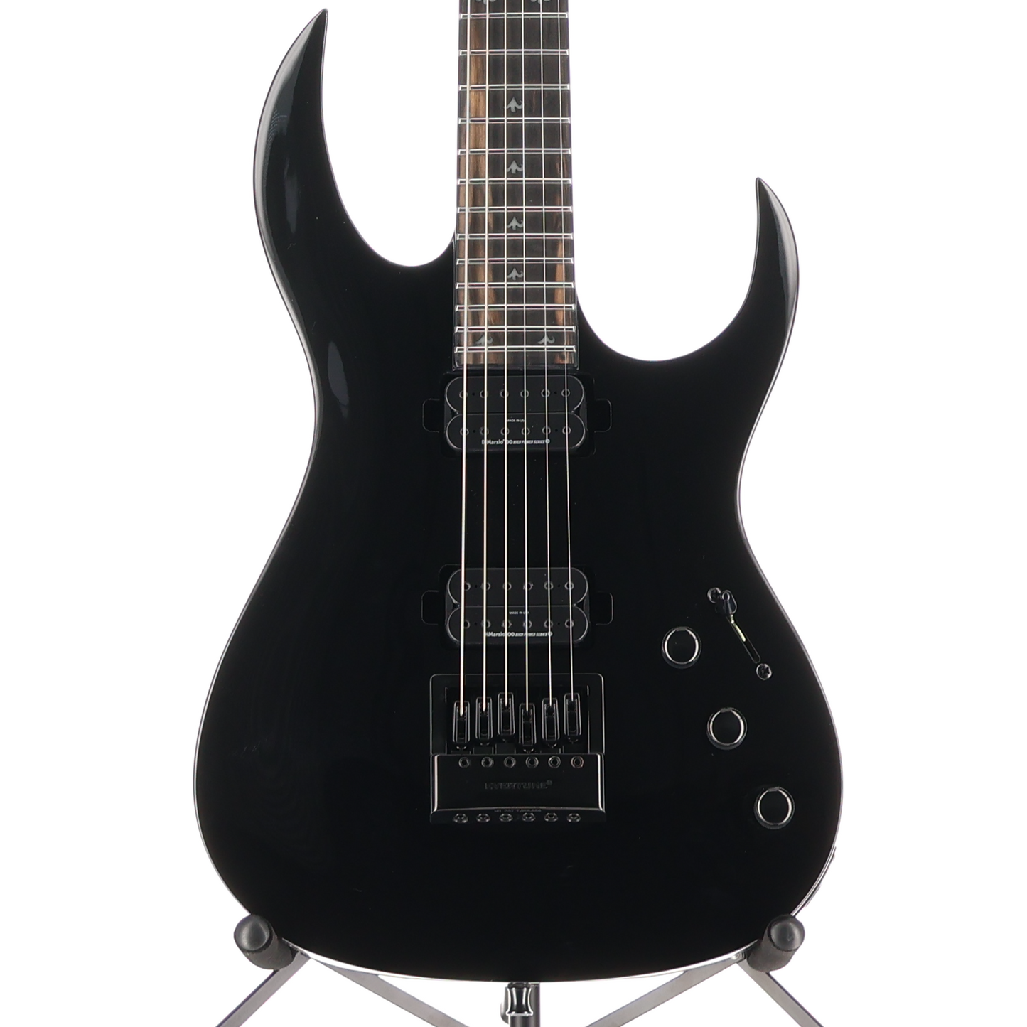 BC Rich Shredzilla Prophecy Archtop with EverTune - Gloss Black (BB8)(60361) (60361)