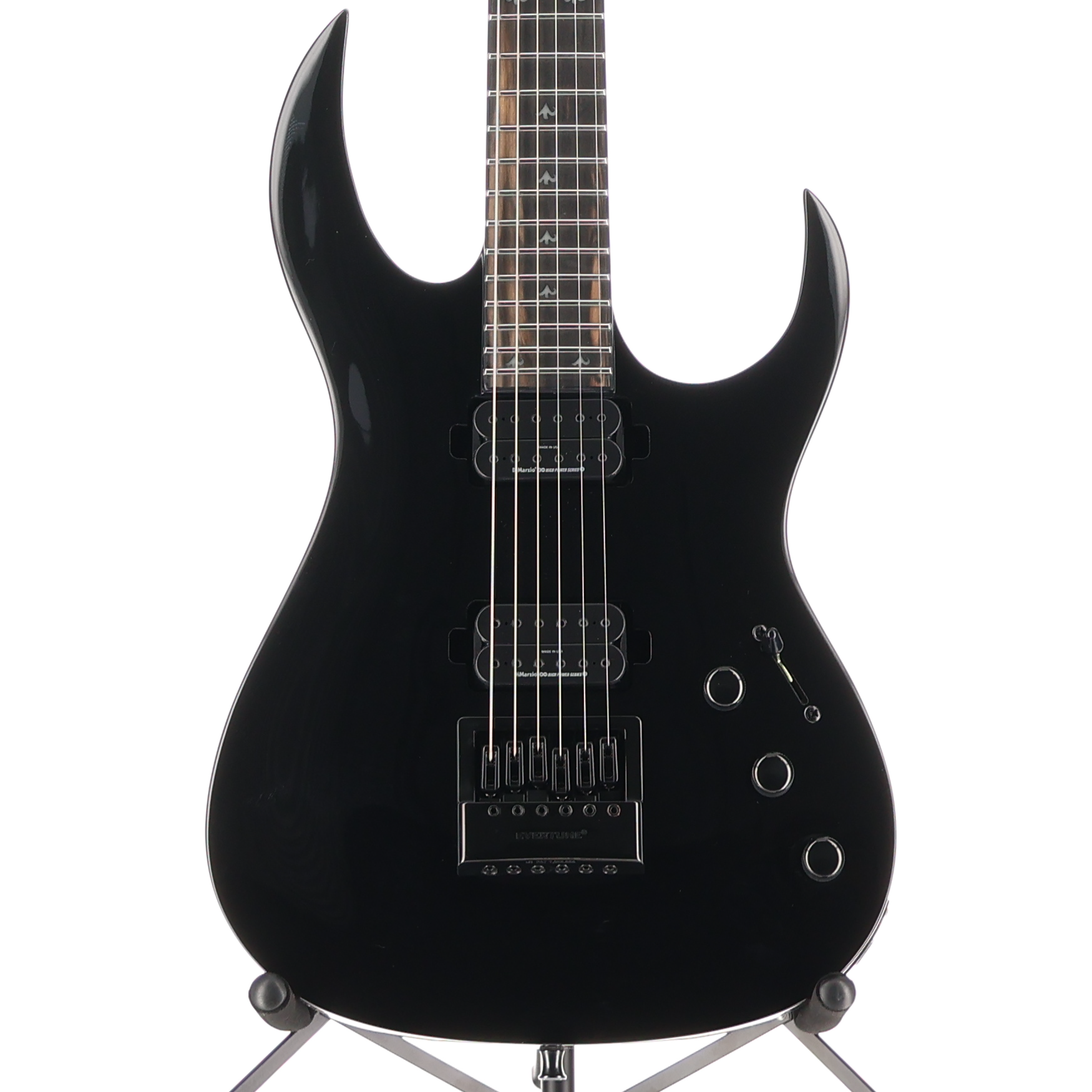 BC Rich Shredzilla Prophecy Archtop with EverTune - Gloss Black (BB8)(60361) (60361)