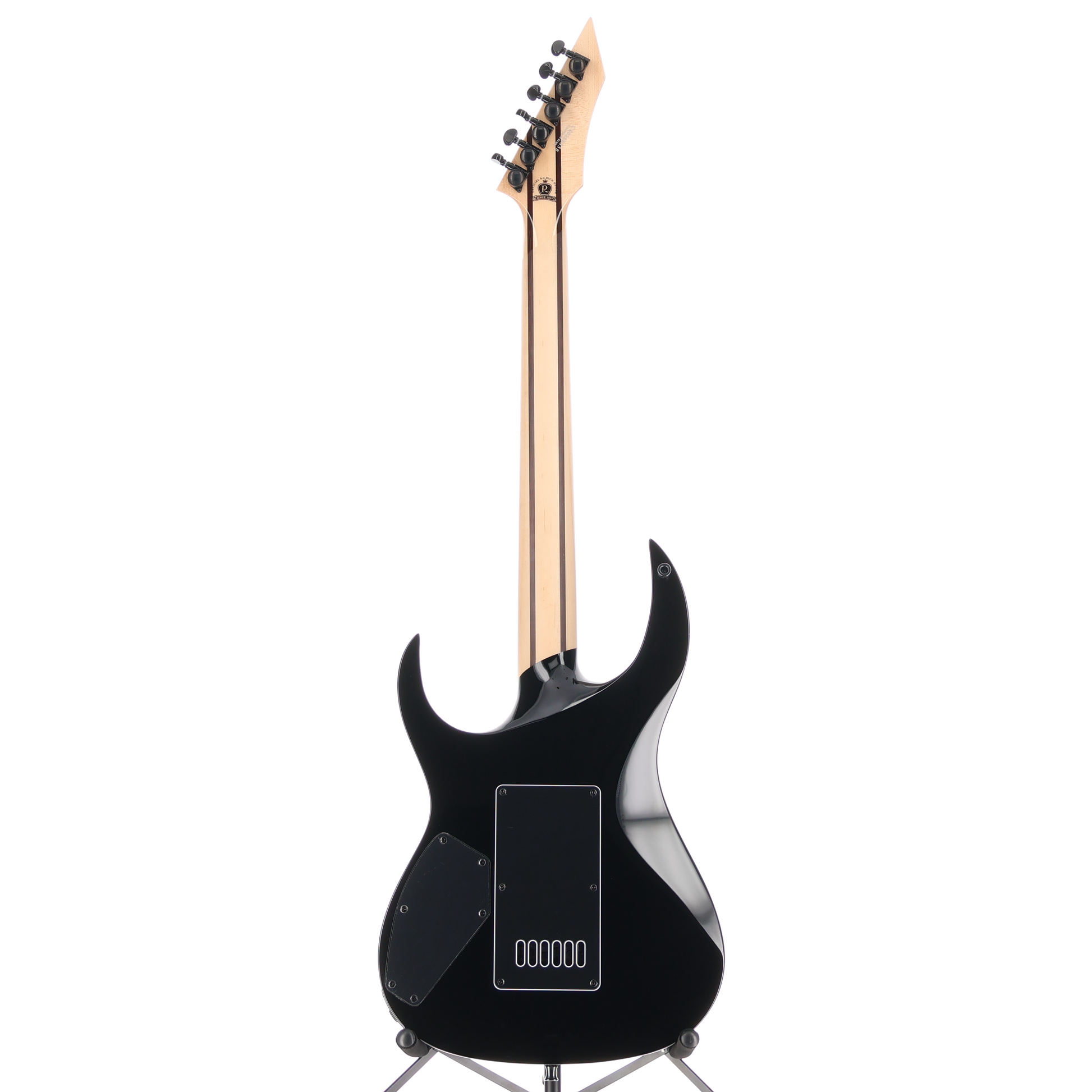BC Rich Shredzilla Prophecy Archtop with EverTune - Gloss Black, Professional Setup (K3) (60358) (60358)