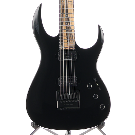 BC Rich Shredzilla Prophecy Archtop with EverTune - Gloss Black, Professional Setup (K3) (60358)
