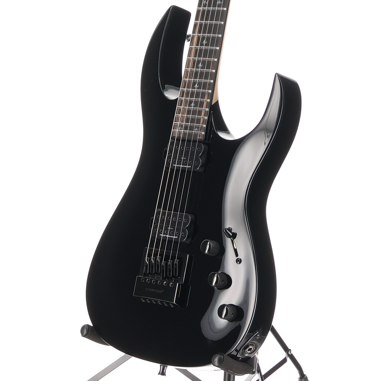 BC Rich Shredzilla Prophecy Archtop with EverTune, Gloss Black, Stage Ready (BB8)(60361) (60361)