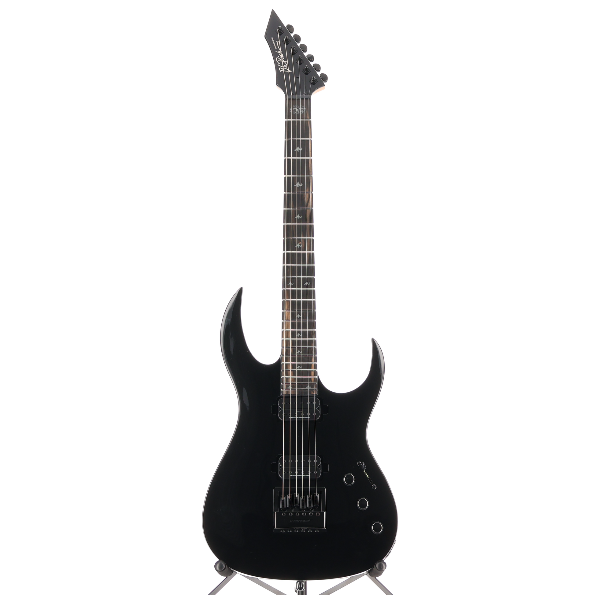 BC Rich Shredzilla Prophecy Archtop with EverTune, Gloss Black, Stage Ready (BB8)(60361) (60361)