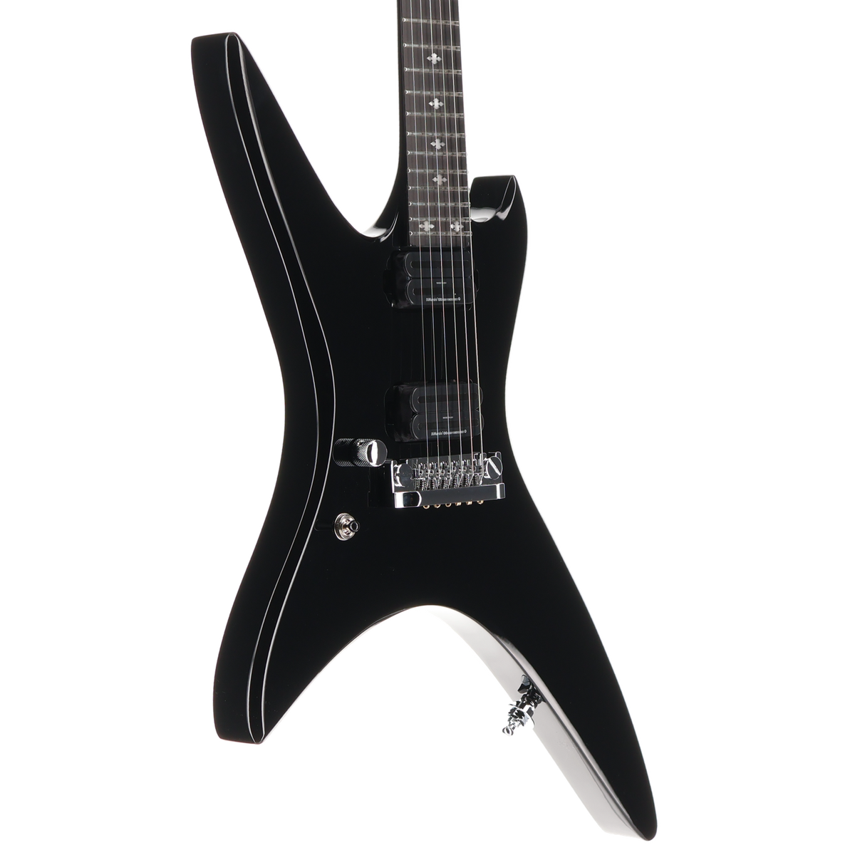 BC Rich Stealth Legacy Left Handed - Onyx Black Gloss (SR) (60345)