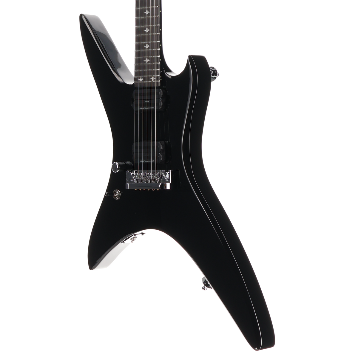 BC Rich Stealth Legacy Left Handed - Onyx Black Gloss (SR) (60345)