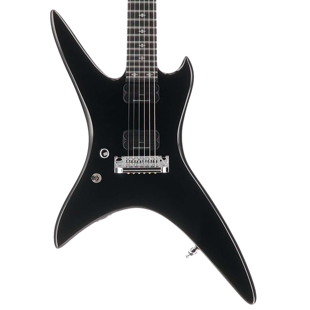BC Rich Stealth Legacy Left Handed - Onyx Black Gloss (SR) (60345)