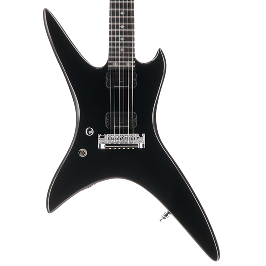BC Rich Stealth Legacy Left Handed - Onyx Black Gloss (SR) (60345)