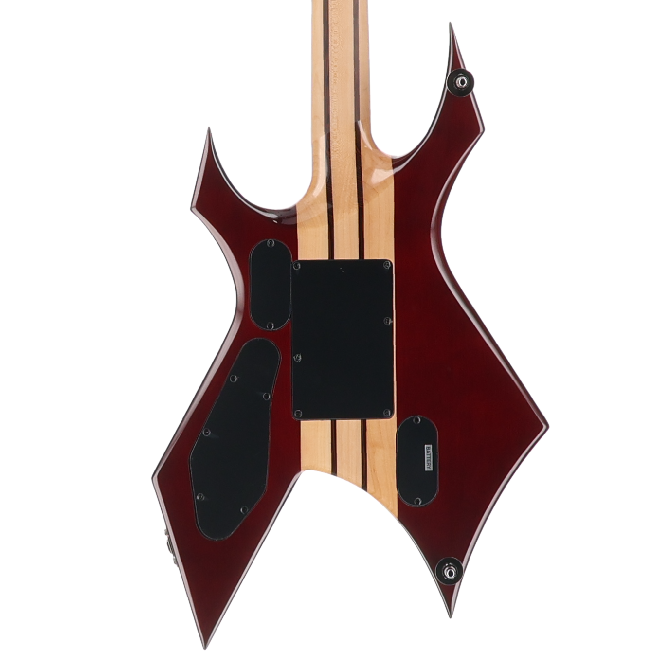 BC Rich Warlock Extreme Exotic Floyd Rose Quilted Maple -Black Cherry (K3) (60060)
