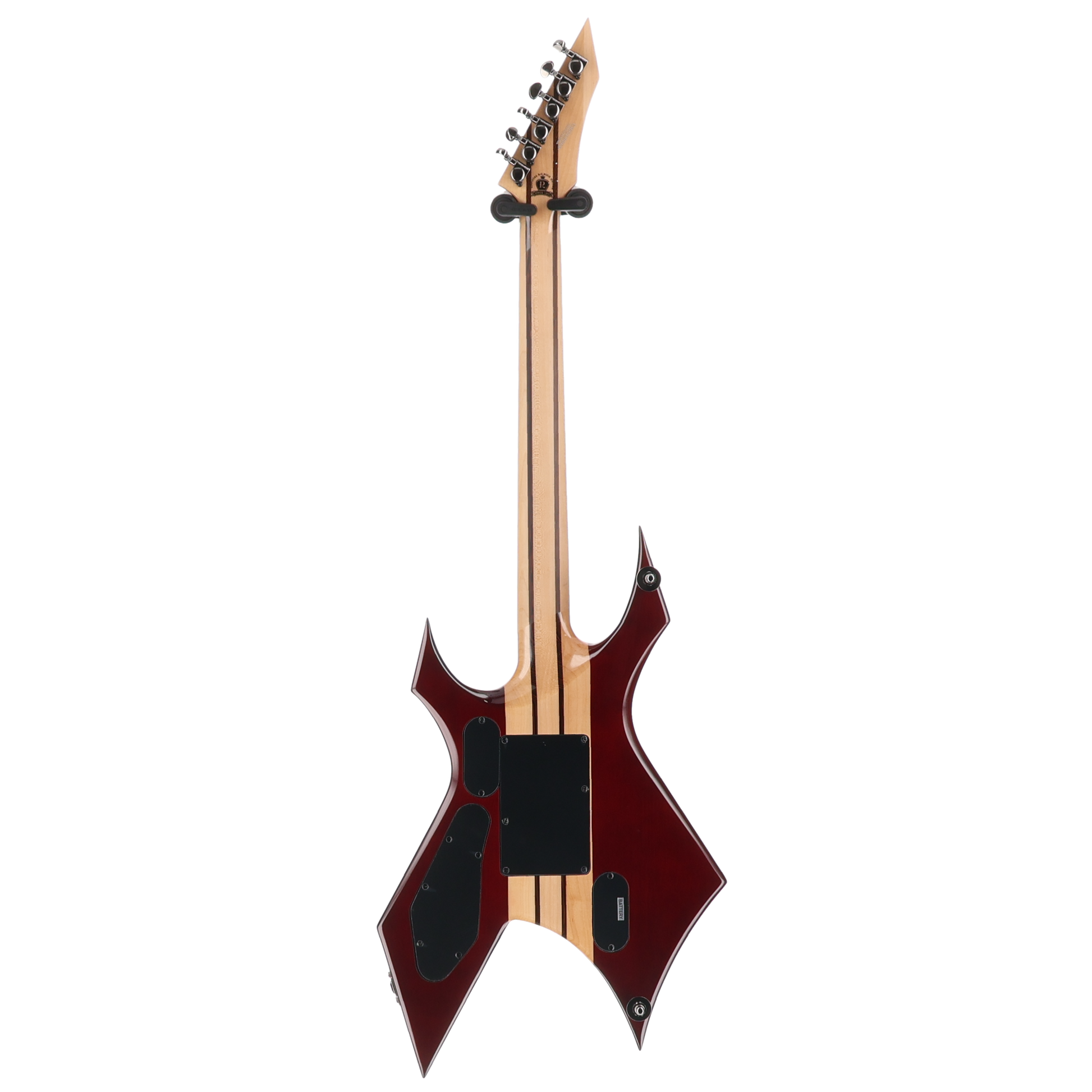 BC Rich Warlock Extreme Exotic Floyd Rose Quilted Maple -Black Cherry (K3) (60060)