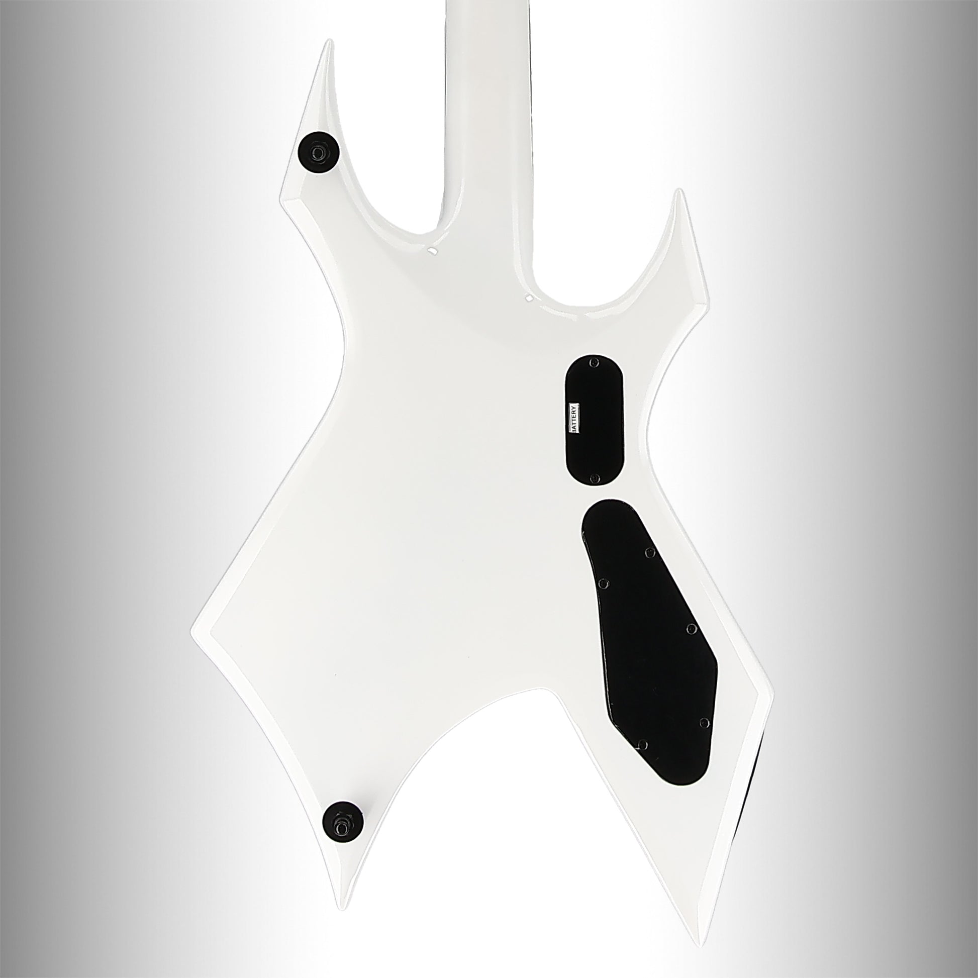 BC Rich Warlock Prophecy with Quad Bridge Left- Handed - Matte White (E8) (60106)