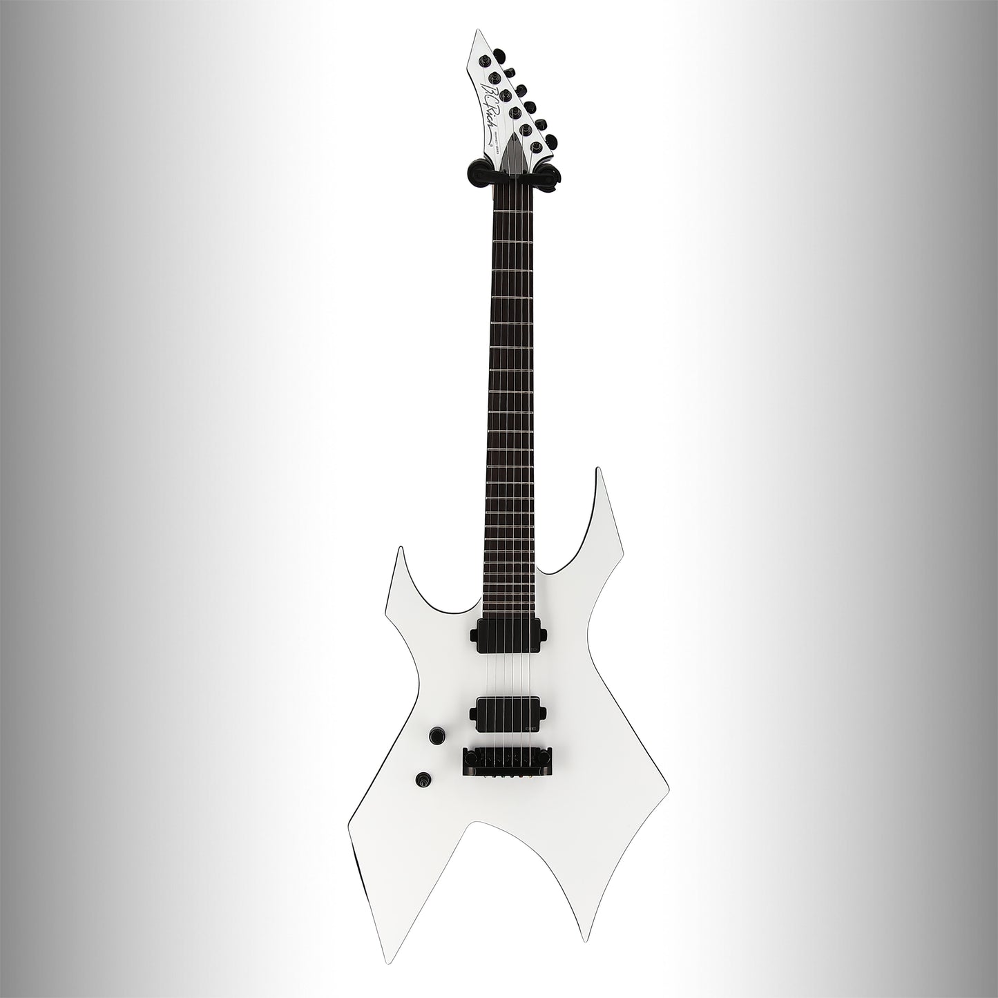 BC Rich Warlock Prophecy with Quad Bridge Left- Handed - Matte White (E8) (60106)