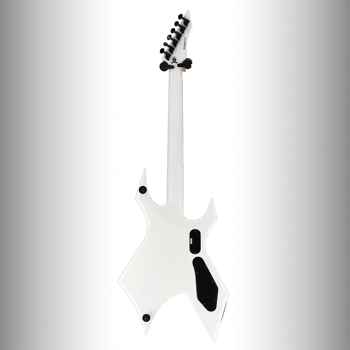 BC Rich Warlock Prophecy with Quad Bridge Left- Handed - Matte White (E8) (60106)