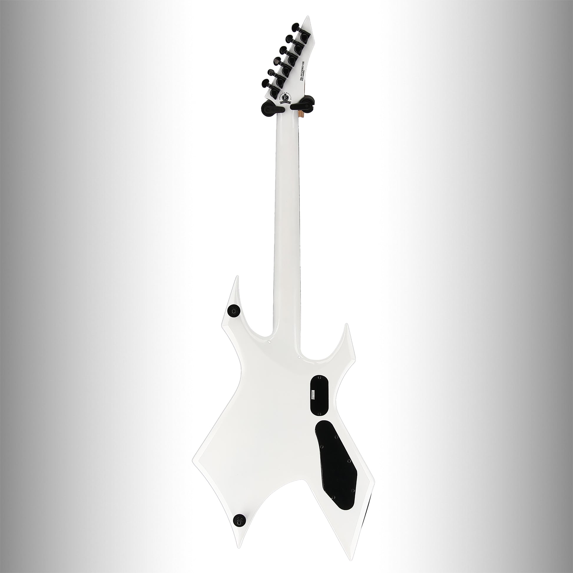 BC Rich Warlock Prophecy with Quad Bridge Left- Handed - Matte White (E8) (60106)