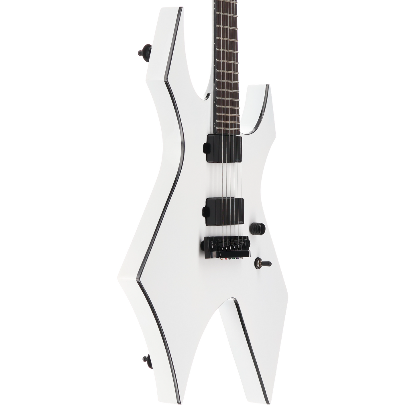 BC Rich Warlock Prophecy with Quad Bridge - Matte White (C4) (60116)